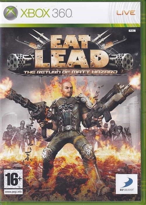 Eat Lead the Return of Matt Hazard - XBOX 360 (B Grade) (Genbrug)